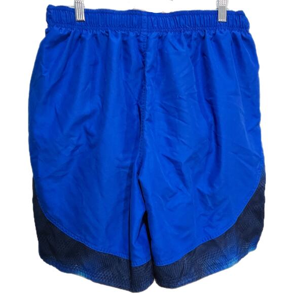 Nike Blue and Green Swim Trunks XL - Picture 2 of 4